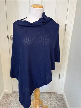 We Are Amma Lightweight Navy Knit Nursing Cover